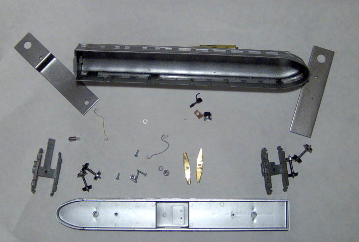 Observation Car 51 Disassembled